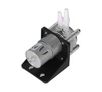 HaloVerde Roller Peristaltic Pump G928 with 500mL/min Flow Rate, DC Geared Motor, and 3 Roller PC Head, Includes 6.4mm ID Silicone Tube for Fluid Dosing