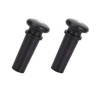 HaloVerde Rosewood Violin End Pin for 3/4 Violin Tailpin, Musical Instrument Accessories Component, Elegant Wood Grain Finish (Black with fisheye)