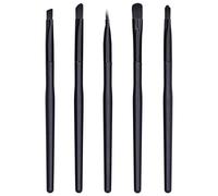 HaloVerde Soft Watch Cleaning Brushes set of 5 for delicate components, a versatile Jewelry Watch Cleaning Brush tool with a portable case for watch repair