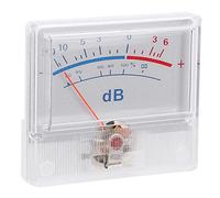 HaloVerde VU Meter Header 135uA Sensitivity 650 Impedance Model P - 55-8688 DB Level Tester for Power Amplifier and Recording Studio Equipment