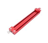 HaloVerde Woodworking Circle Saw Guide in Red Aluminum Alloy with Adjustable Rail System, Fit for DWE575 / XSR01Z Selections for Precision Straight Cuts