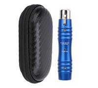 HaloVerde XLR Mic Preamp featuring + 28dB Gain and 48V Power, a Dynamic Microphone Preamplifier Signal Booster for Mixing Consoles and Karaoke Systems (Blue)