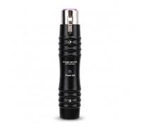 HaloVerde XLR Mic Preamp featuring + 28dB Gain and 48V Power, a Dynamic Microphone Preamplifier Signal Booster for Mixing Consoles and Karaoke Systems (Black)