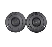 HALPMPCZKZGF 2Pcs 2.5 Inch Piezo Tweeter 25W Ceramic Piezo Speaker Piezoelectric Audio Speaker Buzzer Round Treble DIY Bookshelf audio