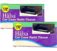 Halsa Auto Visor Tissue Refills for Tempo Visor - 2 Bags (Total of 6 Refills)