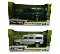 Halsall Toys Europe Ltd Teamsterz Die-cast 4x4 Defender | Kids Metal Toy Farm Vehicle, random color( grey or green)