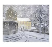 Halstead Road in Snow, Eric Ravilious - Medici Print