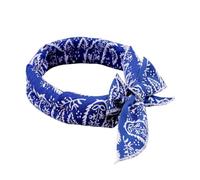 Halstuch fr Haustiere, Hunde, Farbe Blau, Größe 100cm, kalte Tage, leicht zu tragen, als Accessoire, Reisen, mit klarer Form, verschiedene Anlässe, gut kombinierbar
