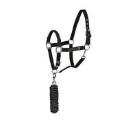 Halter and lead rope set for horse Horze Chicago