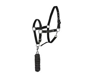 Halter and lead rope set for horse Horze Chicago