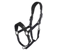 Imperial Riding Headcollar IRH-Cloud Dancer, Breathable Mesh Halter Made of Polyester, Lightweight & Comfortable, Adjustable with Buckle & Carabiner, Matches Cloud Dancer Collection, Black, Pony