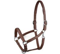Halter for horse in soft leather Horze Warren