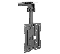 HALTERUNGSPROFI CM422M Premium TV Ceiling Mount Tilts up to 105° for Sloping Roof / Height Adjustable / Maximum Load 20 kg / Max. VESA 200 x 200 / up to 43 Inches