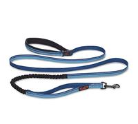 Halti Active Lead | Size Large, Blue | Award-Winning Bungee Dog Lead | Shock-Absorbing Anti-Pull Leash | Padded Belt | Running & Training Medium & Large Dogs