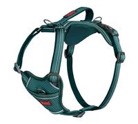 Halti Anatomy Harness Teal Neoprene Padded Adjustable Reflective Small