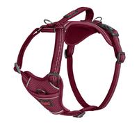 HALTI Anatomy Dog Harness with Handle - Provides Your Dog Freedom of Movement for Comfortable Walking. 3 Lead Attachment Points, Neoprene Padded,