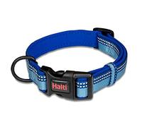 Halti Dog Collar - Premium Comfy Collar for Dogs and Puppies, Nylon with Neoprene-Padding, Reflective, Easy to Fit & Use, Suitable for Extra Small Dogs and Puppies (Size XS, Blue)