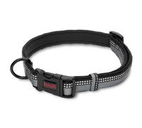 Halti Dog Collar - Premium Comfy Collar for Dogs and Puppies, Nylon with Neoprene-Padding, Reflective, Easy to Fit & Use, Suitable for Large Dogs (Si