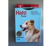 HALTI Dog Head Collar & Link - Black. Stops Pulling, Pet Training Size 2