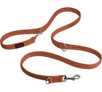 HALTI Training Lead - Professional Dog Lead to Stop Pulling on the Lead, Perfect for Puppy Walks, Easy to Use Double-Ended Dog Leash, Lightweight Soft & Durable (Size Large, Burnt Orange, 2m)