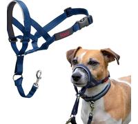 Halti Head Harness Blue Optifit Adjustable For Dogs Comfort Safety