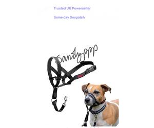 Halti HeadCollar Dog Non Pull Training Size 1 Black Brand NEW Same Day Despatch