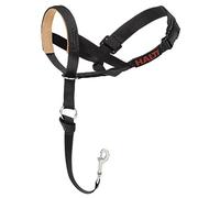 HALTI Headcollar Padded Size 2 Black, UK Bestselling Dog Head Harness to Stop Pulling on the Lead, Easy to Use, Original Design, Adjustable Collar, Professional Anti-Pull Training Aid for Medium Dogs