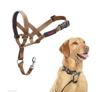 HALTI Headcollar - To Stop Your Dog Pulling on the Lead. Adjustable, Reflective and Lightweight, with Padded Nose Band. Dog Training Anti-Pull Collar for Medium Dogs (Size 3, Desert Sand)