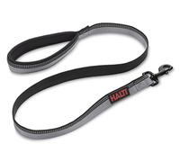 Halti Lead For Dogs | Size Small, Black, 1.2m | Premium Nylon Puppy & Dog Lead | Comfortable & Reflective Neoprene-Padded Handle | Ideal for Small, Medium & Large Dogs
