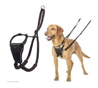Halti No Pull Anti-Pull Harness Black For Dogs - Effective Dog Training
