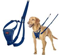 HALTI No Pull Harness - To Stop Your Dog Pulling on the Leash. Adjustable, Lightweight and Easy to Use. Reflective Dog Training Harness for Small Dogs (Size S, Cobalt Blue)
