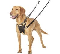 HALTI No Pull Dog Harness - Black. Padded, Full Control & Mobility. 3 Sizes.