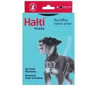 HALTI No Pull Dog Harness - Black. Padded, Full Control & Mobility. 4 Sizes.