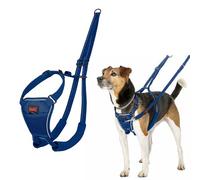 HALTI No Pull Harness - To Stop Your Dog Pulling on the Leash. Adjustable, Lightweight and Easy to Use. Reflective Dog Training Harness for Toy and Small Dogs (Size XS, Cobalt Blue)