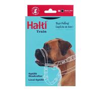 HALTI OPTIFIT Dog Head Collar & Link - Black. Stops Pulling, Pet Training 3 Size