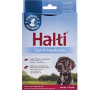 HALTI HeadCollar ,Optifit HeadCollar & No Pull Harness (CHOOSE SIZE) (NEW) BLACK