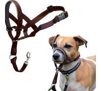 Halti Optifit Head Harness For Dogs Walnut Adjustable With Safety