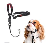HALTI Optifit Headcollar Size Medium, Dog Head Harness to Stop Pulling on the Lead, Easy to Use, Adjustable & Reflective Head Collar for Dogs,