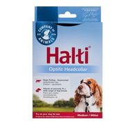 Halti OptiFit Black Headcollar for Dogs - Medium