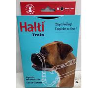 Halti OptiFit Black Headcollar for Dogs - Medium