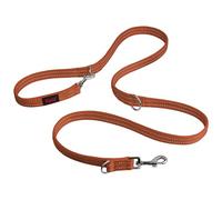 HALTI Training Lead - Professional Dog Lead to Stop Pulling on the Lead, Perfect for Puppy Walks, Easy to Use Double-Ended Dog Leash, Lightweight Soft & Durable (Size Large, Burnt Orange, 2m)