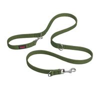 HALTI Training Lead - Professional Dog Lead to Stop Pulling on the Lead, Perfect for Puppy Walks, Easy to Use Double-Ended Dog Leash, Lightweight Soft & Durable (Size Large, Forest Green, 2m)