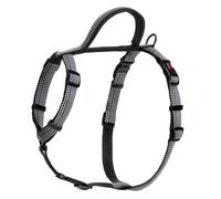 Halti Walking Harness, Size Medium, Red, Best Lightweight Dog Harness with Handle, Reflective & Adjustable, Ideal for Puppy Walks, Multiple Colours for Small, Medium & Large Dogs
