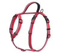 Halti Walking Harness, Size Large, Red, Best Lightweight Dog Harness with Handle