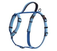 HALTI Walking Harness, Size X-Small, Blue, Best Lightweight Dog Harness with Handle, Reflective & Adjustable, Ideal for Puppy Walks, For Small, Medium & Large Dogs