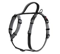 Halti Walking Two Tone Dog Harness Black (Small- Chest: 43Cm-60Cm)