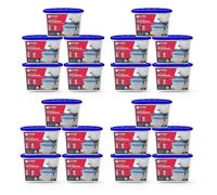 Haltons Moisture Absorber Dehumidifier - Condensation Remover for Damp, Mould, Home, Wardrobe, Kitchen, Bathroom, Basement, Garage, Bedroom, Caravan, Office - 20 Pack/500ml