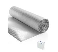 Haltons Reflective Radiator Foil 5m x 60cm - Energy Saving Insulation with 3M Self-Adhesive Pads - Easy to Install, Cut to Size - Reduce Heat Loss & Lower Bills - Covers 3+ Radiators - Thermal Barrier