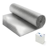Haltons Reflective Radiator Insulation Foil 5M X 60Cm Energy Saving, Home Heating Efficiency, 3M Self-Adhesive Pads, 1 Pack