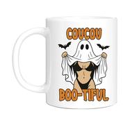 HALUMI Boo-tiful Halloween Cuckoo Mug Funny Sexy Sexy Ceramic Two Tone 330ml 440ml